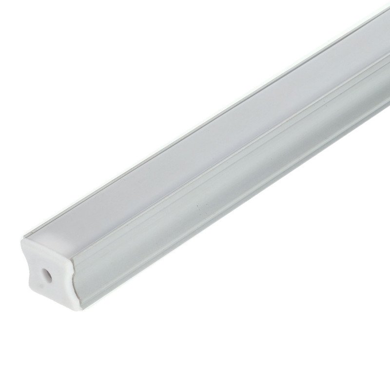 Profilé d'aluminium rectangulaire 17,5 x 14,5 x 2000 mm