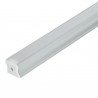 Perfil rectangular aluminio tira led 17,5 x 14,5 x 2m