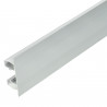 Profilé en aluminium pour l'éclairage double face