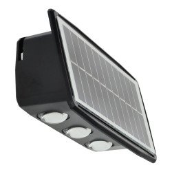 Luz de parede solar LED bidireccional 6 LEDS IP54