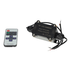 Contrôleur RF unicolore IP65 12/24V 8A