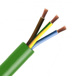 Halogen-free electrical hose 3x1.5mm² RZ1-K (AS) 0.6/1 kV 50m