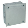 Boîte de jonction galvanisée en surface 100x100mm