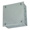Boîte de jonction galvanisée en surface 100x100mm