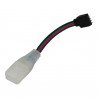 Cable conexión neón flex RGB 12V 6mm
