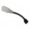 Cable conexión neón flex RGB 12V 6mm