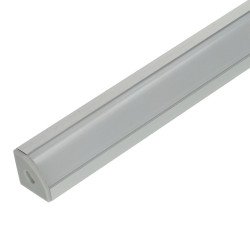 Profile for 1 m LED Strips - Corner, Aluminium