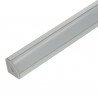 Profile for 1 m LED Strips - Corner, Aluminium
