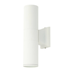 Luz de parede 2XGU10 IP54 branco