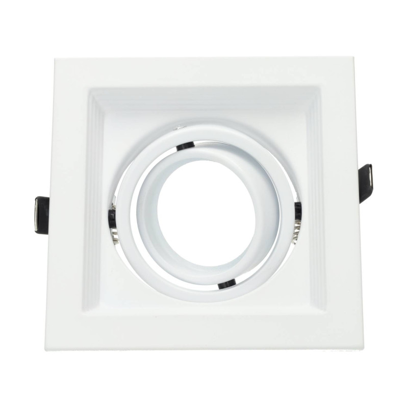 Cadre pivotant pour ampoule dichroique MR16, blanc