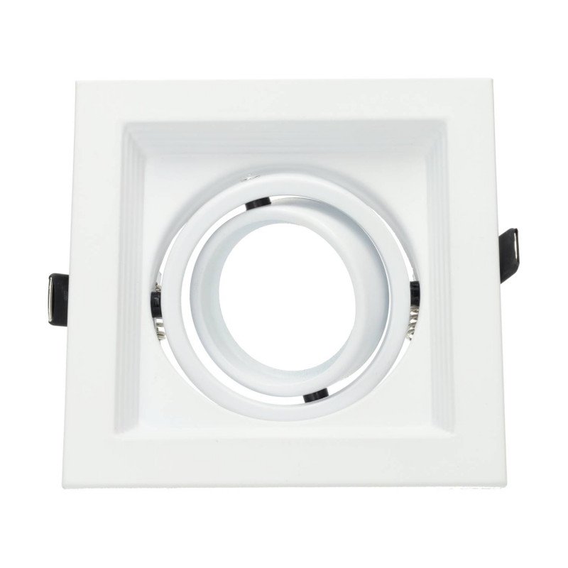 Moldura ajustável para dicróica branco