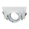 Cadre pivotant pour ampoule dichroique MR16, blanc