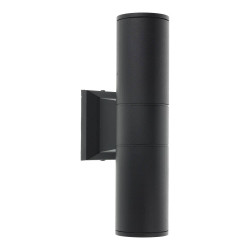 WALL LIGHT 2XGU10 BLACK