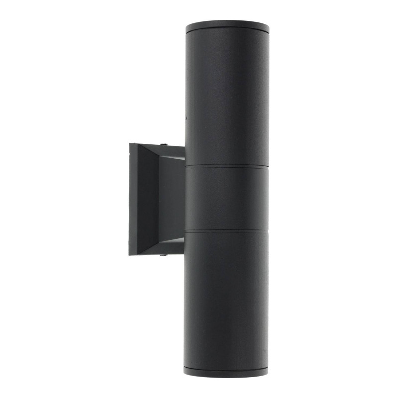APLIQUE ALUMINIO 2XGU10 NEGRO IP54