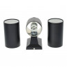WALL LIGHT 2XGU10 BLACK