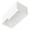 Applique en aluminium LED 7W couleur blanche