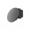 Aplique aluminio LED 6W IP65 color negro