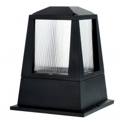 Balise murale E27 IP54 Noir