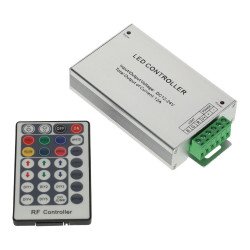Controlador RADIOFRECUENCIA tiras RGB 12A 12/24V