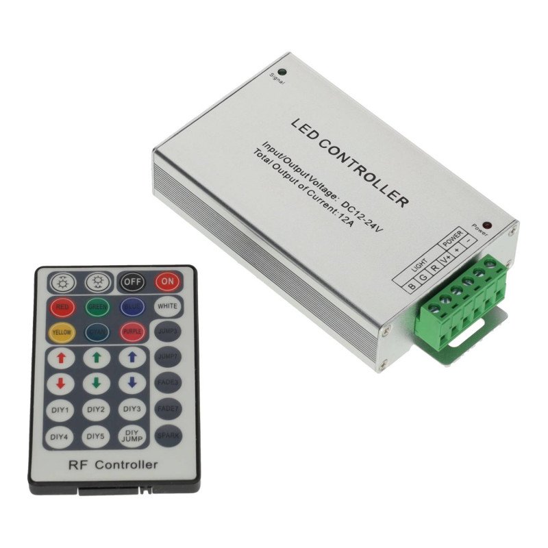 Controlador RF e Controle remoto 12A