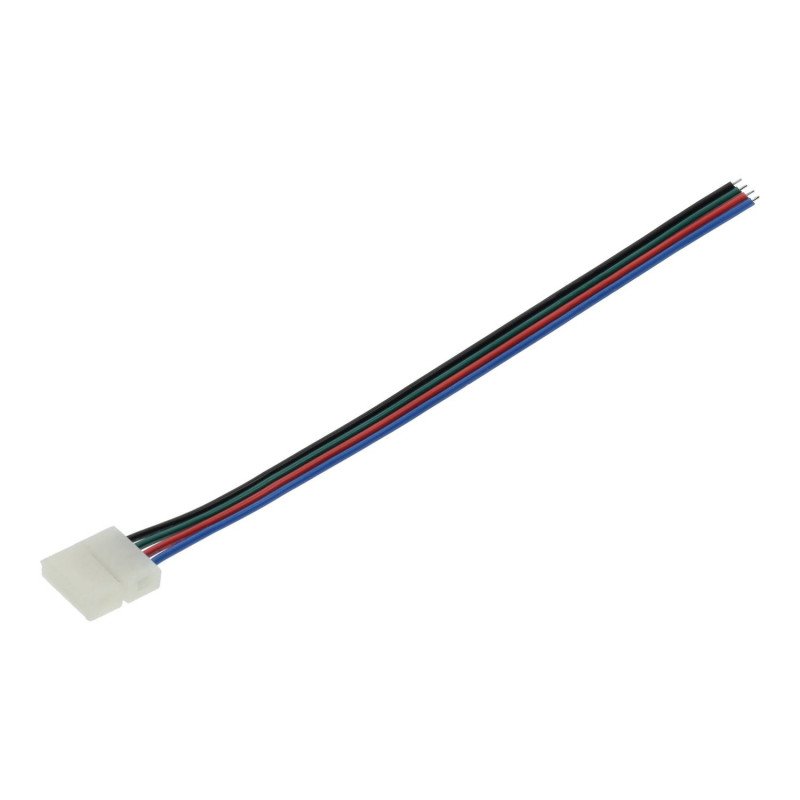 Connector Cable for RGB (4 pin) LED Strips - 10mm