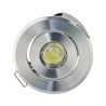 Downlight led mini 3W 12/24V color plata