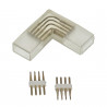 L connector for 220V RGB LED strip