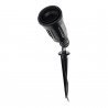 Foco exterior E27 con pincho IP65
