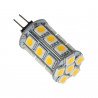 Lâmpada G4 3W bi-pin luz branca quente