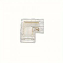 Conector en L para tira LED COB 12/24V 10mm