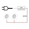 Luz LED para piscina 8W 12VDC IP68