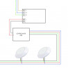 LED pool light 8W 12VDC IP68 RGB