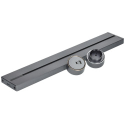 Rail d'alimentation de 50cm monté en surface