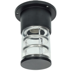 Round E27 beacon black colour