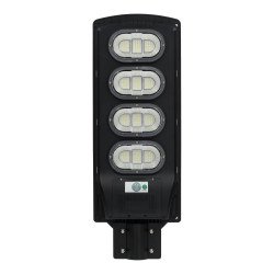 Luz de rua solar LED 200W com sensor de movimento