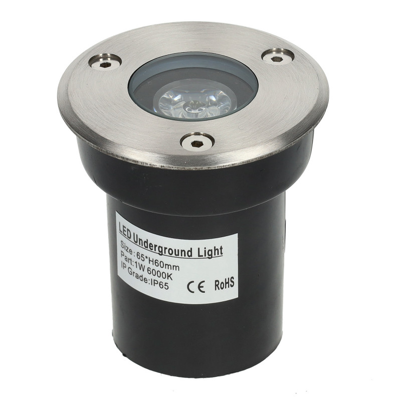 Foco empotrable suelo 1W IP65