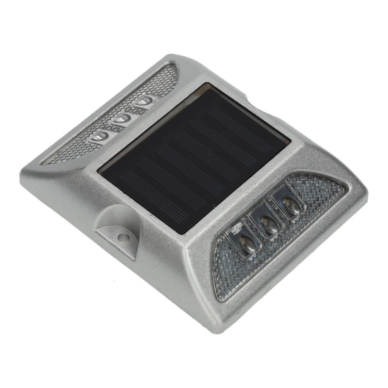 Feu de route solaire à LED + réflecteur