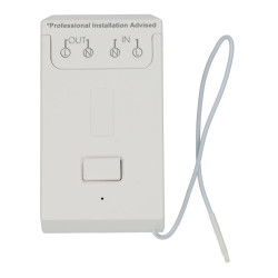 RF receiver for self-powered switch