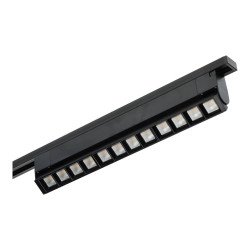 Spot LED linéaire 36W orientable noir