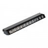 Projetor LED de calha linear 36W preto ajustável