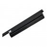 Projetor LED de calha linear 36W preto ajustável