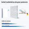 Interruptor doble inalámbrico autoalimentado