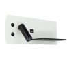 Luz de parede LED 7+3W com USB direito