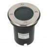 Foco empotrable de suelo con casquillo GU5.3 y clasificacion IP65. Apto para exterior