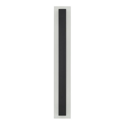 Applique linéaire LED 18W noir 60cm