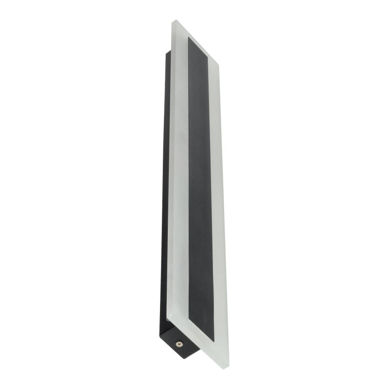 Applique linéaire LED 18W noir 60cm