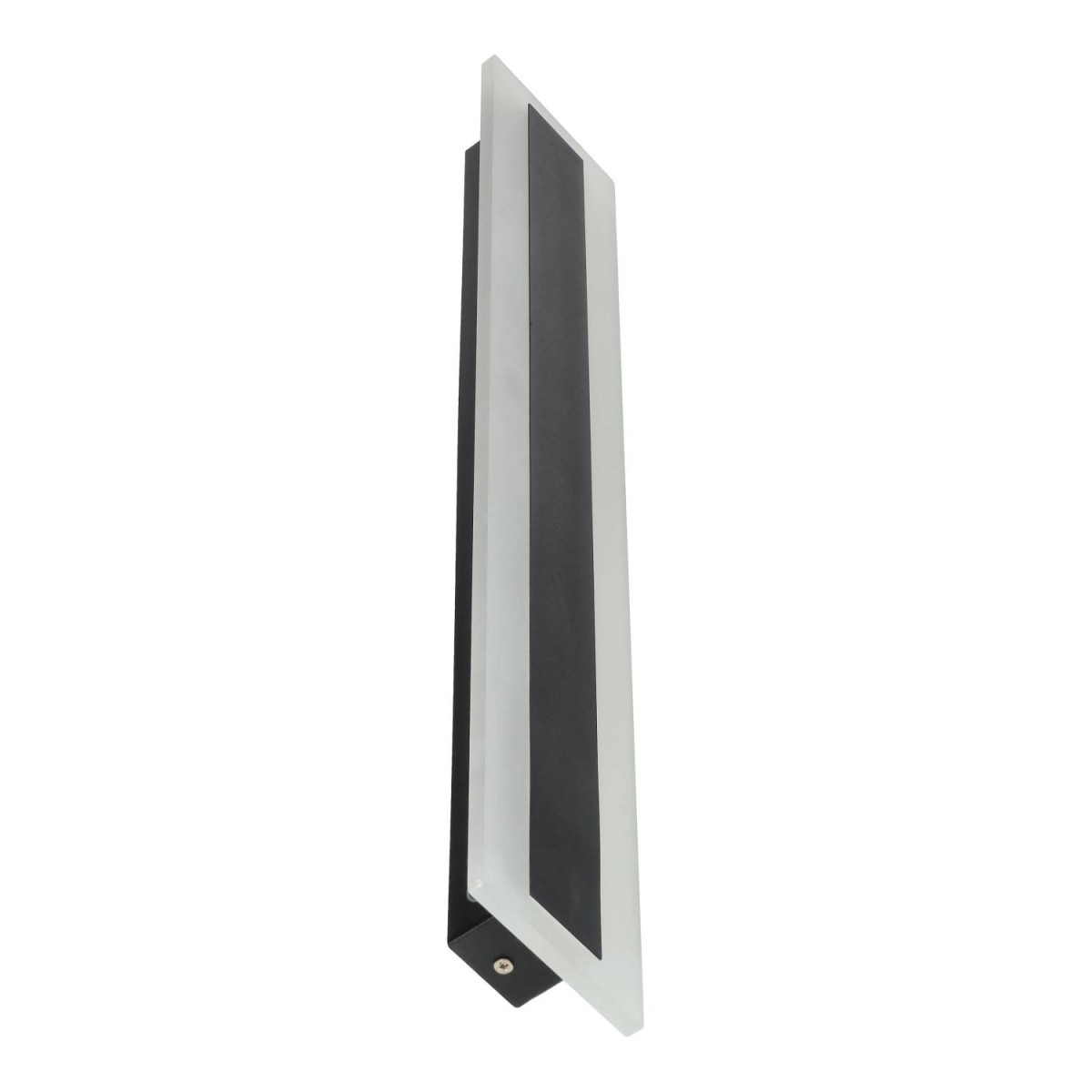 Applique linéaire LED 18W noir 60cm