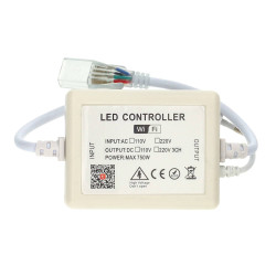 Contrôleur de bande LED RGB 220V Wifi + IR