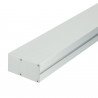 Perfil rectangular aluminio tira led 66 x 35 x 2m