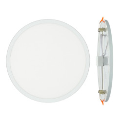 Downlight - Round 30W Panel. Adjustable